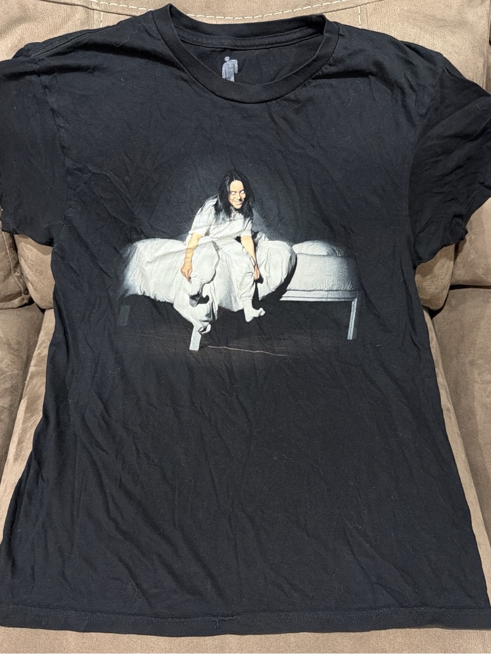 Billie Eilish Tee When We All Fall Asleep, Where Do We Go?